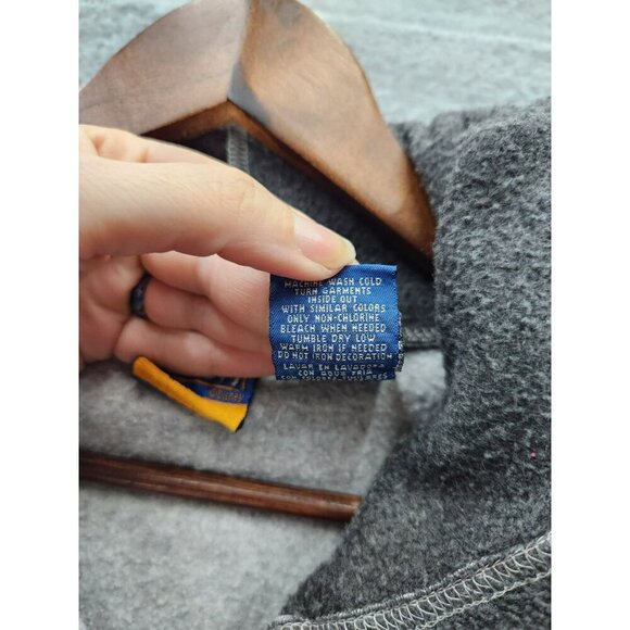 Disney Pooh Womens Fleece Pullover Hoodie Gray/Black 18W/20W With Front Pocket & - Picture 4 of 7